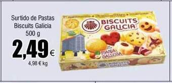 FROIZ Surtido de pastas biscuits galicia oferta