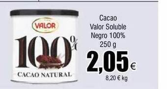 FROIZ Cacao valor soluble negro 100% oferta