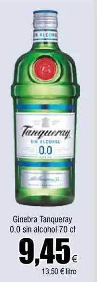 FROIZ Ginebra tanqueray 0.0 sin alcohol oferta