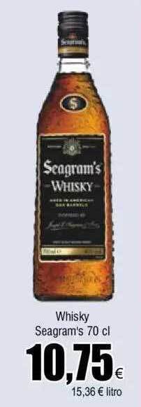 FROIZ Whisky seagram's oferta