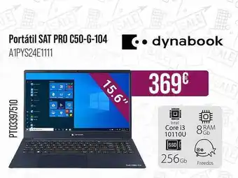 MR Micro Portátil sat pro c50-g-104 dynabook oferta