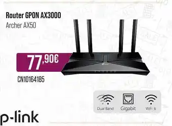 MR Micro Router gpon ax3000 archer ax50 oferta