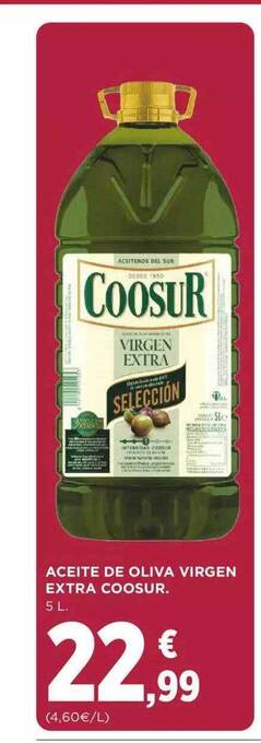 Supercor Aceite de oliva virgen extra coosur oferta