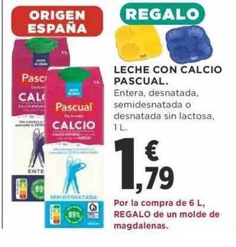 Supercor Leche con calcio pascual oferta