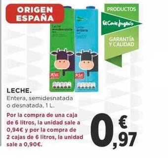 Supercor Leche oferta