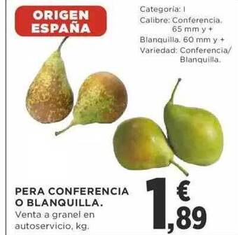 Supercor Pera conferencia o blanquilla oferta