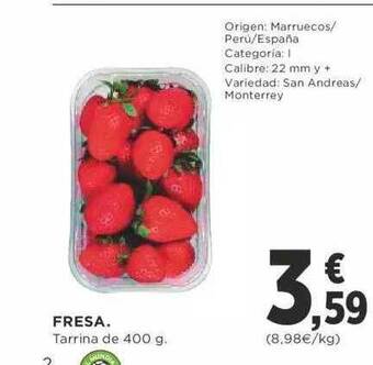 Supercor Fresa oferta