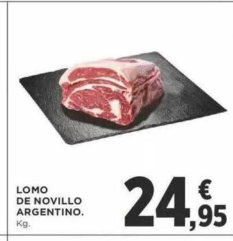 Supercor Lomo de novillo argentino oferta
