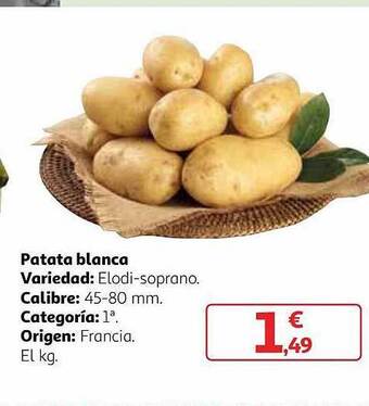 Alcampo Patata blanca oferta