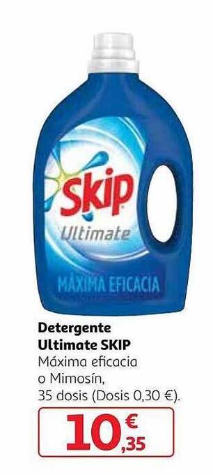 Alcampo Detergente ultimate skip oferta