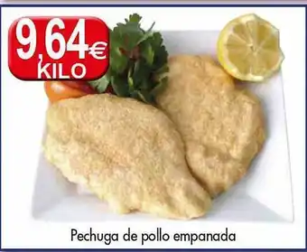 Congelados Copos Pechuga de pollo empanada oferta