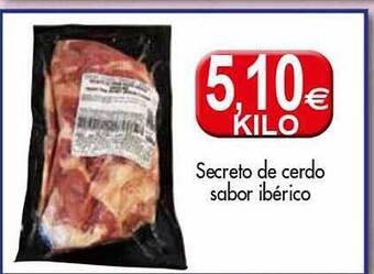 Congelados Copos Secreto de cerdo sabor ibérico oferta