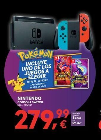 Worten Nintendo switch oferta