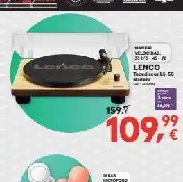 Worten Tocadiscos lenco oferta