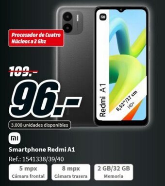 MediaMarkt Smartphone Redmi A1 oferta