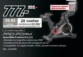 MediaMarkt Smartbike Progorm Pro C22 oferta