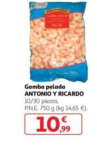 Alcampo Gamba Pelada Antonio Y Ricardo oferta