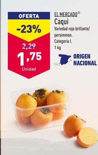 ALDI Caqui oferta