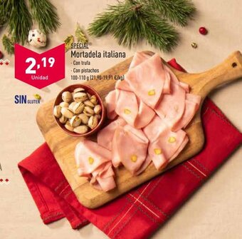 ALDI Mortadela Italiana oferta