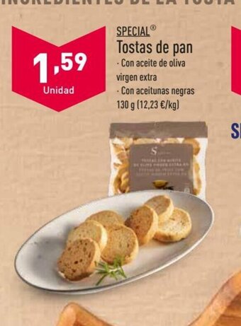ALDI Tostas De Pan oferta