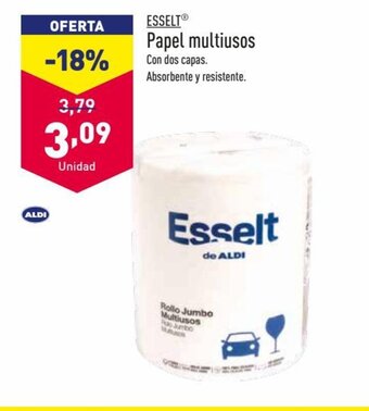 ALDI Papel Multiusos oferta