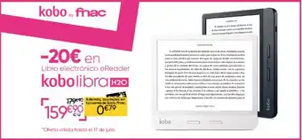 Fnac Libro Electrónico Ereader Kobolibra H20 oferta