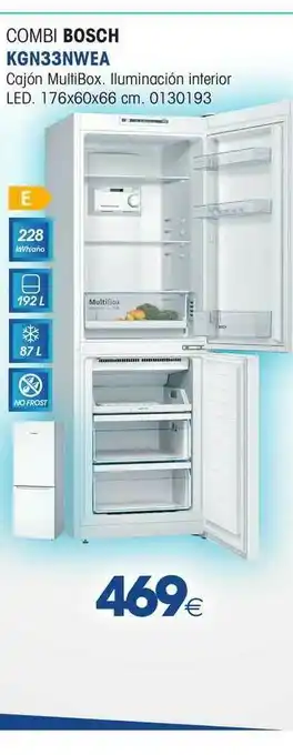 Master Cadena Combi Bosch Kgn33nwea oferta