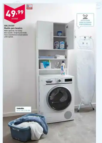 ALDI Home Creation Mueble Para Lavadora oferta