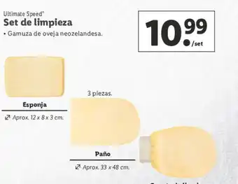 Lidl Ultimate Speed Set limpieza oferta