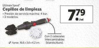 Lidl Ultimate Speed Cepillos de limpieza oferta
