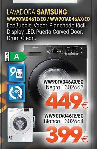 Master Cadena Lavadora samsung oferta