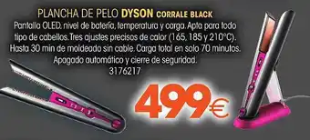 Plancha de pelo dyson