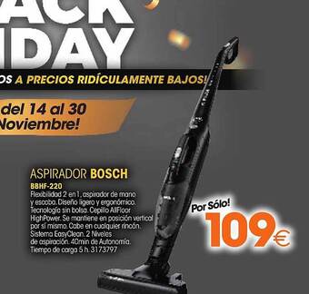 Master Cadena Aspirador bosch oferta