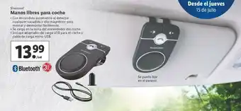 Lidl Silvercrest Manos libres para coche oferta