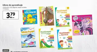 Lidl Libros de aprendizaje oferta