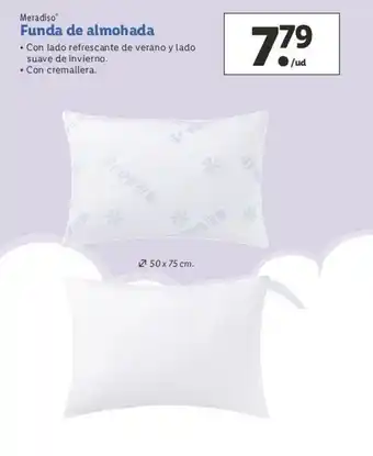 Lidl Meradiso Funda de almohada oferta