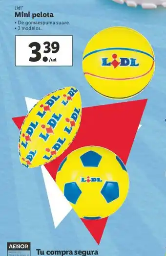 Lidl Lidl Mini pelota oferta
