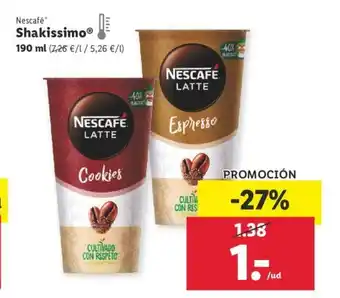 Nescafè Shakissimo 190ml