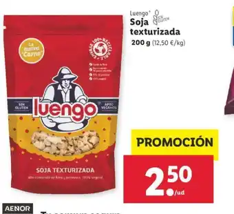 Lidl Luengo Soja Texturizada 200g oferta