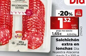 Maxi Dia Salchichón extra dia oferta