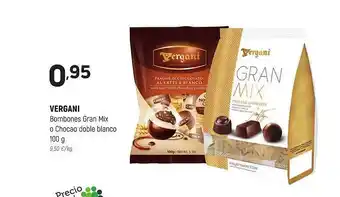 Coviran Vergani bombones gran mix o chocao doble blanco oferta