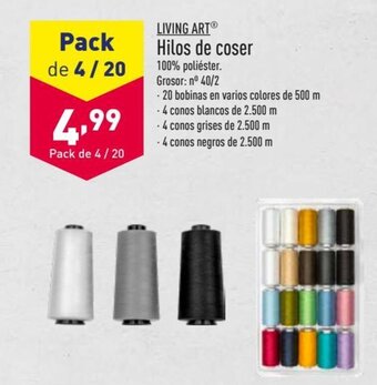 ALDI Hilos de Coser oferta