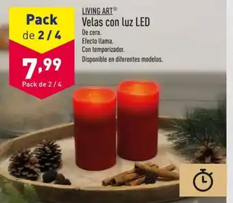 ALDI Velas Con Luz Led oferta