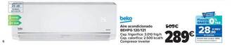 Carrefour Beko aire acondicionado behpg 120-121 oferta