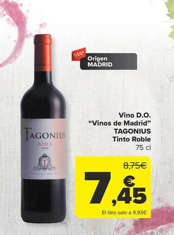 Carrefour Vino d.o. oferta