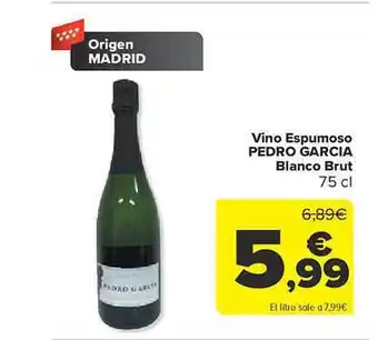 Carrefour Vino espumoso pedro garcia blanco brut oferta