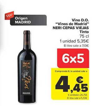 Carrefour Vino d.o. oferta