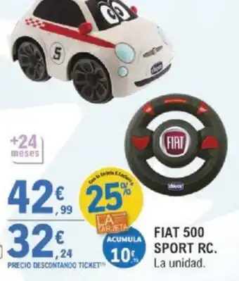 E.Leclerc Fiat 500 Sport RC oferta