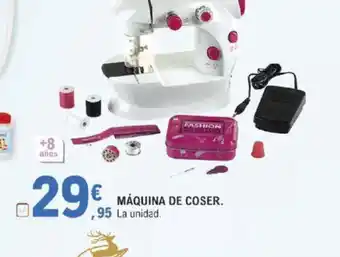 E.Leclerc Máquina de Coser oferta