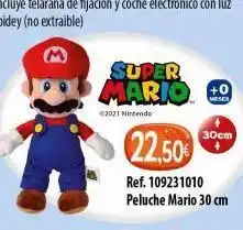 Afede Peluche mario 30 cm meses 30cm oferta